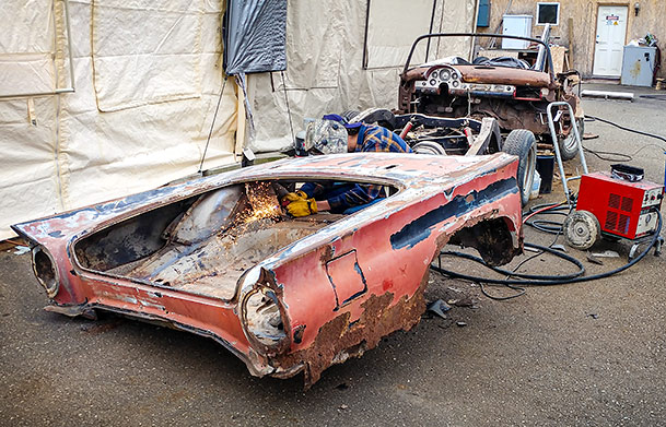 57 T-Bird Body